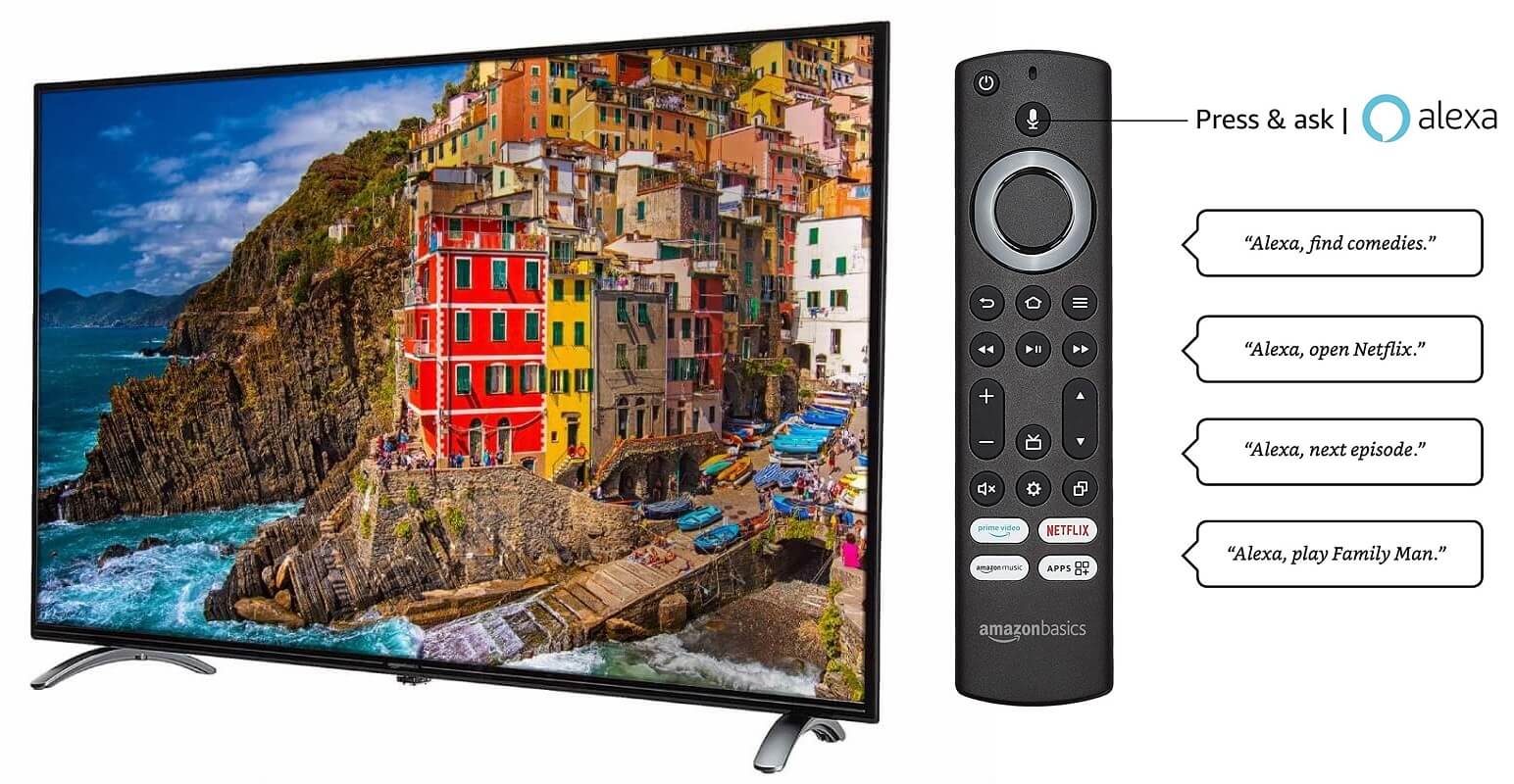 Amazon Fire TV Edition smart 4k LED TV 50 55 inch